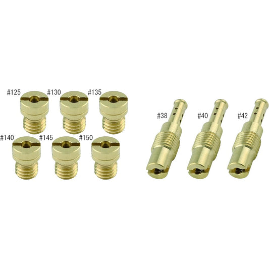 POSH Motorcycle Supplies Main Jet/Pilot Jet Set Oversized Main Jet/Pilot Jet Set Main (6X8) Pilot (23.6X6-A) 791001-10