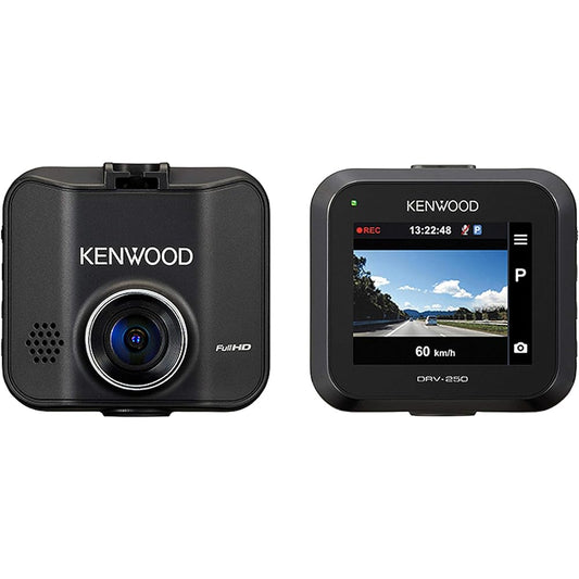 KENWOOD Drive Recorder DRV-250 Non-GPS Simple Function Full High Vision Black KENWOOD