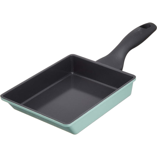 River Light Egg Frying Frying Pan IH Compatible Nano Cerafine Yu Green