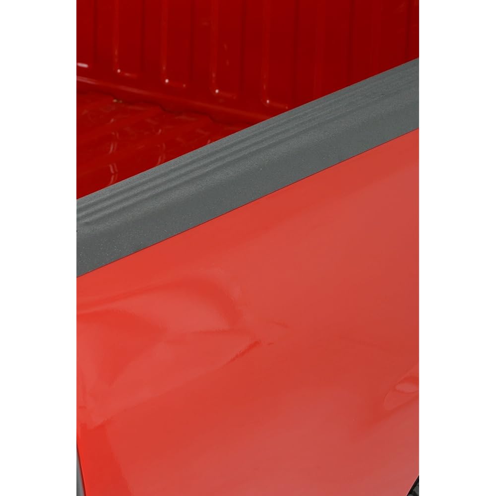 Wade 72 - 00181 TRUCK Bed Rail Cap Black Rib Braided WitHout Stake Hole 2004 - 2012 Chevrolet Colorado & GMC Canyon Standard Cab Extended Cab (Set of 2)