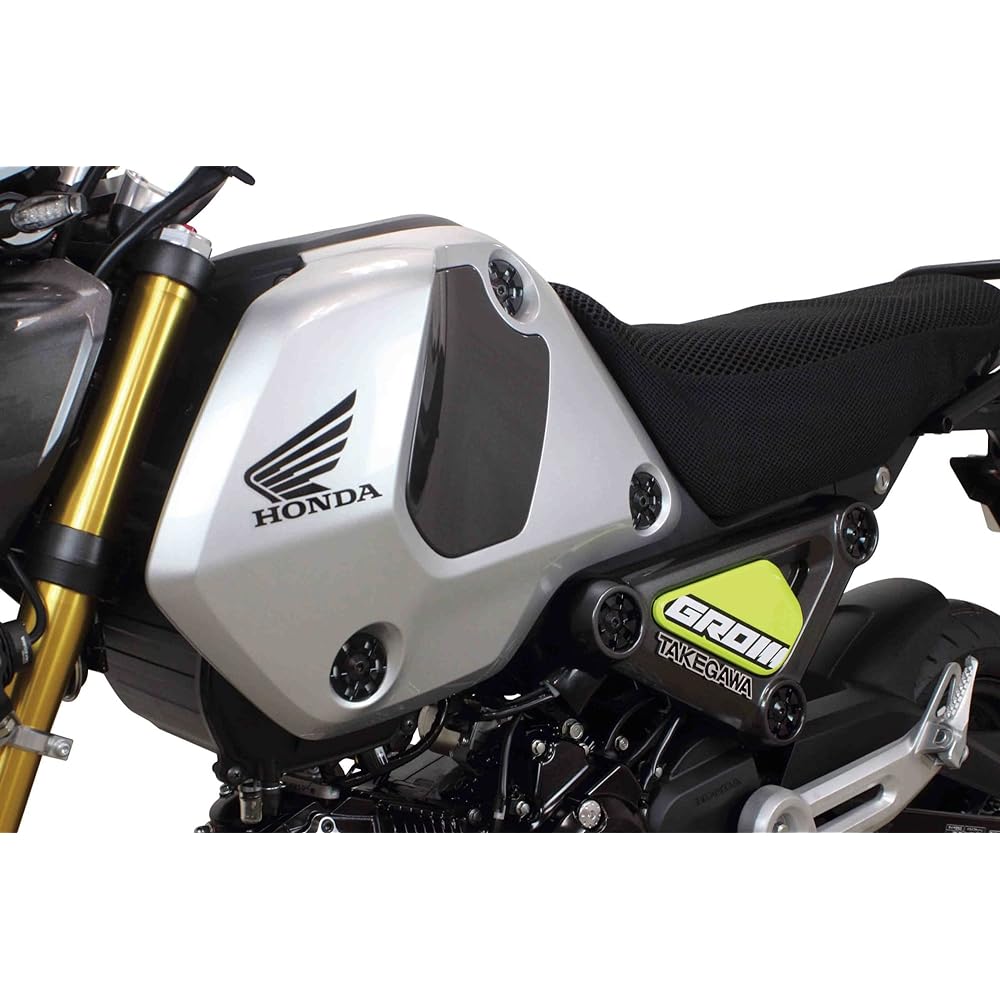SP TAKEGAWA Machined Aluminum Side Color Black 6 Pieces GROM (JC92)/MSX GROM 09-11-0260