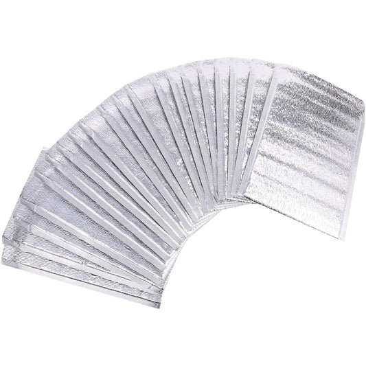 Hiro World Trade Seal Insulated Bag, Envelope Type, 20 Pieces, Glued Insulated Bag, with Lid, Cooler Bag, Aluminum Deposited (25*30cm Envelope Type)