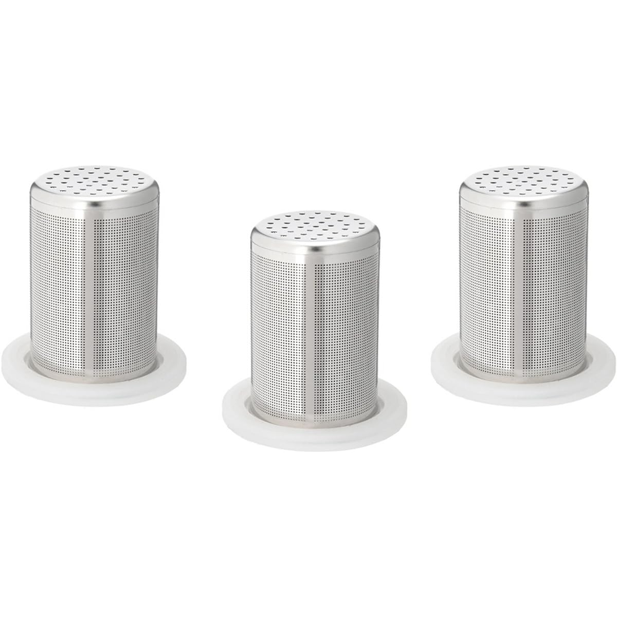 Set of 3 replacement cartridges for tumbler type water purifier "Silica Pure"
