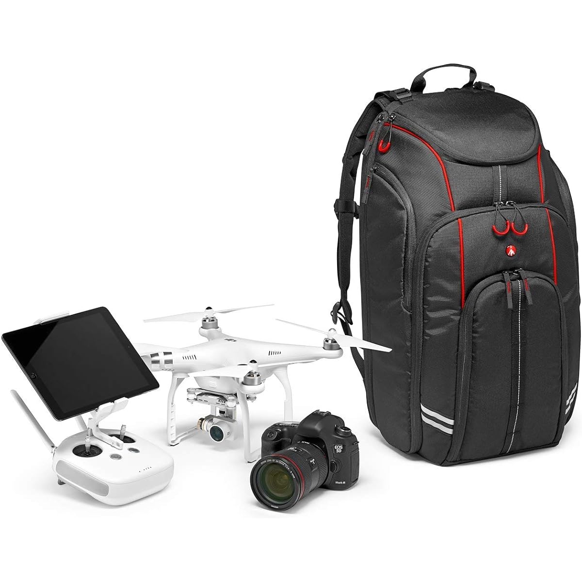 Manfrotto Drone Camera Backpack 25.9L Tripod mountable 17 inch PC storage Rain cover included Phantom compatible MB BP-D1