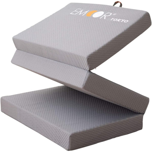 Emur Mattress Single High Resilience Tri-fold Thickness 12cm Extra Thick Multilayer Structure Volume Bed Mattress Futon Grand Mattress