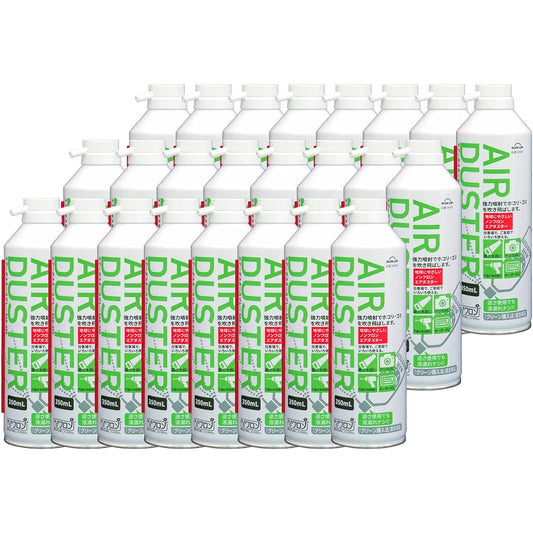 Konyo SUN UP Air Duster Spray 24 pieces 350ml SAD-350ⅹ24 White