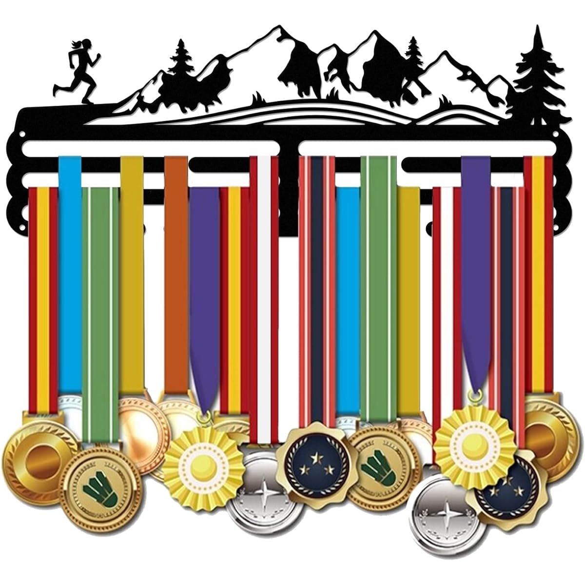 SUPERDANT Medal Hanger Storage Medal Holder Dull Display Medal Storage Easy to Install Sports Medal Hook