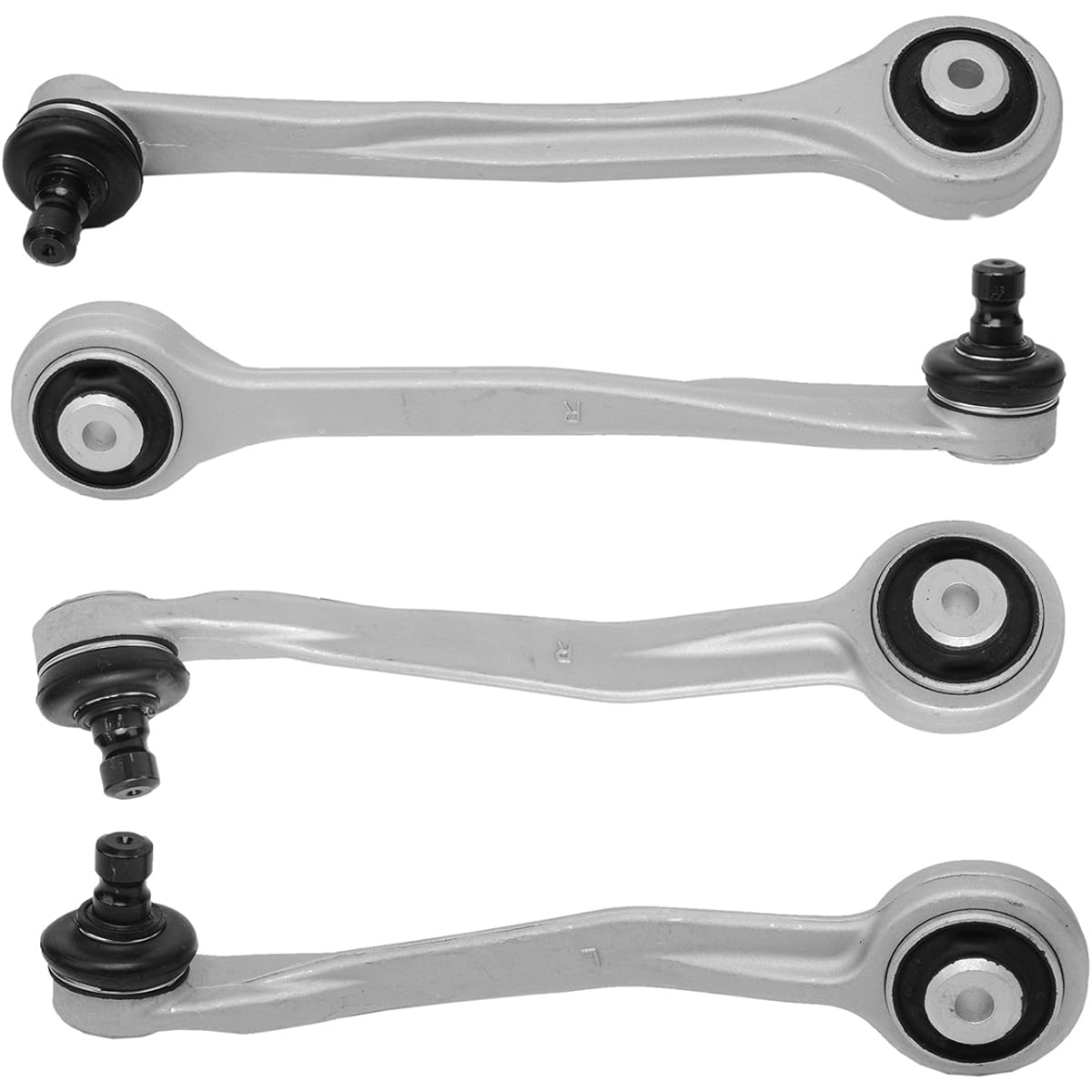 BAPMIC 4 Peace Front left and right Control Arm Kit With Ball Joint for Audi A4 A5 S4 S5