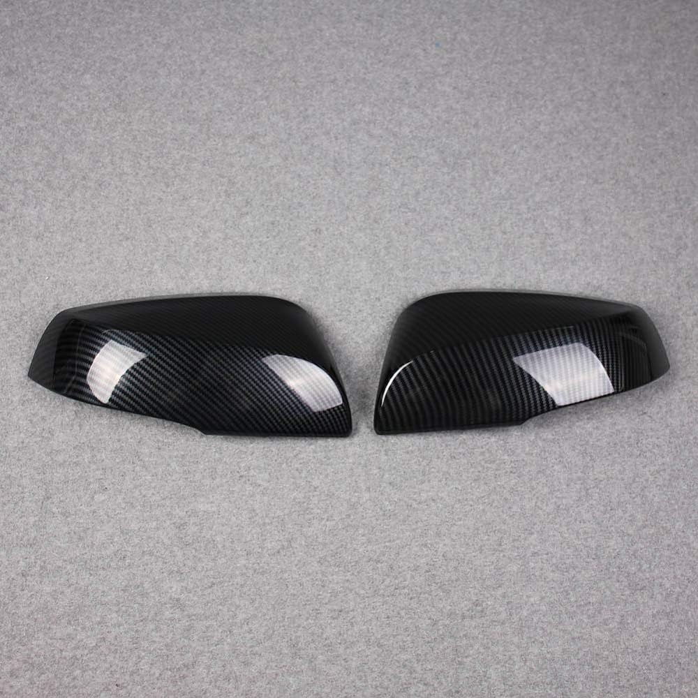 RUIQ Toyota RAV4 5th Generation Exclusive, Exterior Door Mirror Side Mirror Cover, Carbon Fiber Black Specification, Designed for TOYOTA RAV4