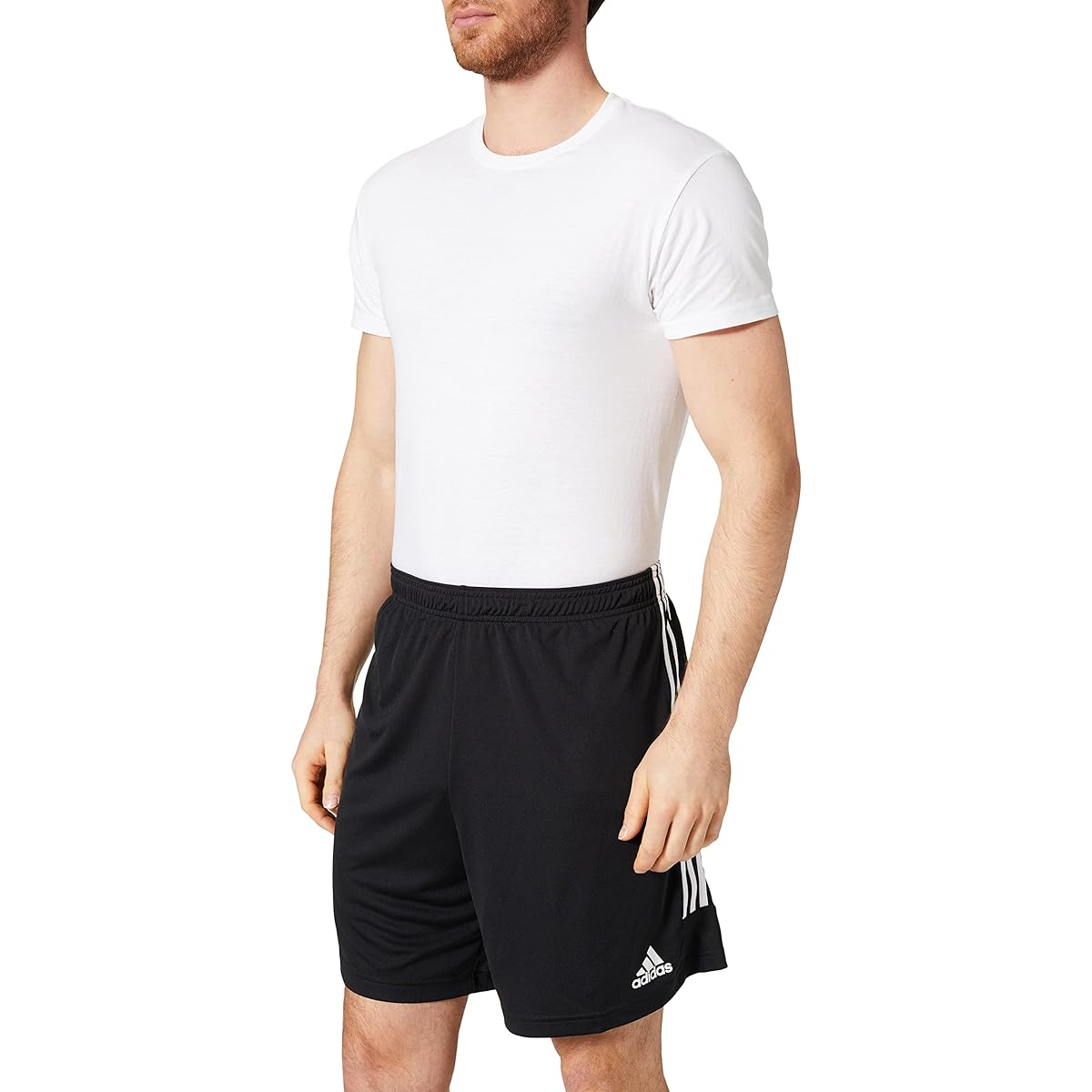 Adidas IZA52 Men's Soccer Shorts Aero Lady Sereno Cut Three Stripes Shorts