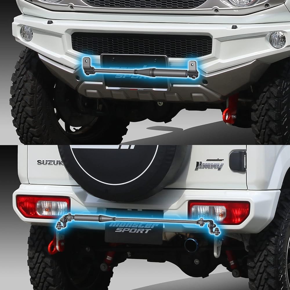 MONSTER SPORT "Performance Damper®" Jimny [JB64W] 4AT Body Vibration Damper Damping Rigid Parts 693150-5500M