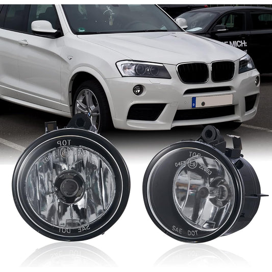 TUZILLA Fog Lamp BMW X1 F48 F49 2016-2019 X2 F39 2018-2021 X3 F25 2011-2017 Adaptive Head Lamp X4 F26 2015-2018 X5 F15 2014-2012015 X6 F16 2015 1 Pair Clear