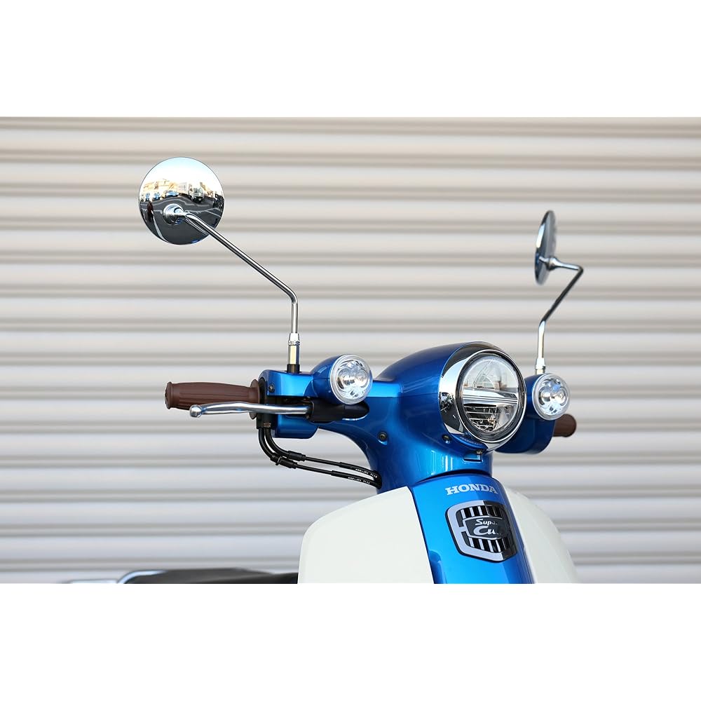 Kijima Motorcycle Turn Signal Lens Clear Turn Signal Lens Set (2 Pieces) '18~Cub 110/Pro Cross Cub Mimic Valve Specification HONDA 217-4449