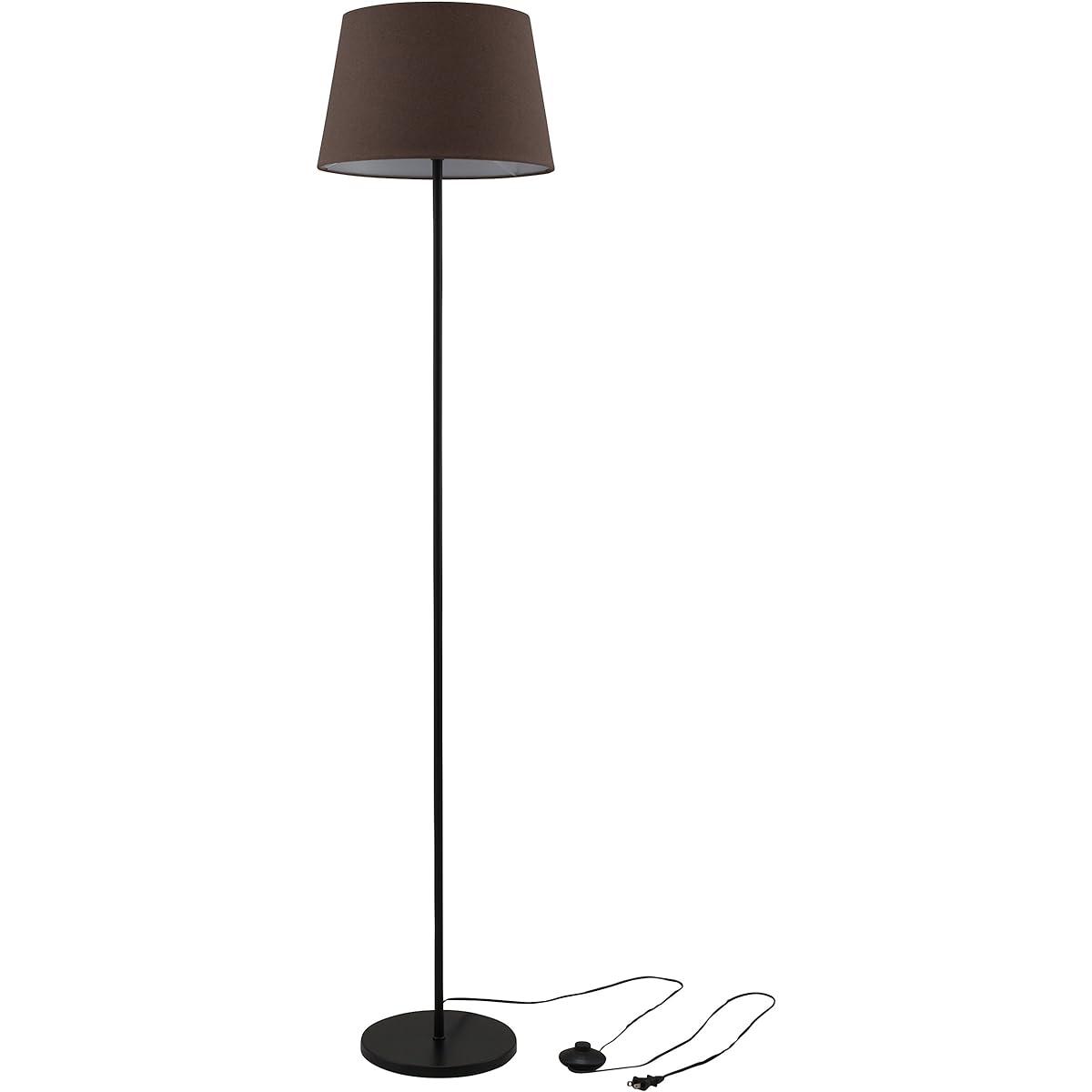 Ohm Electric Floor Stand Hemp Brown E26 YN10BW TF-YN10BW
