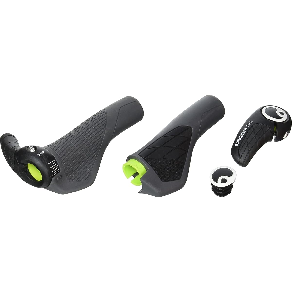 Ergon GS2 Grip Color/Size: Black/L(HBG23802)