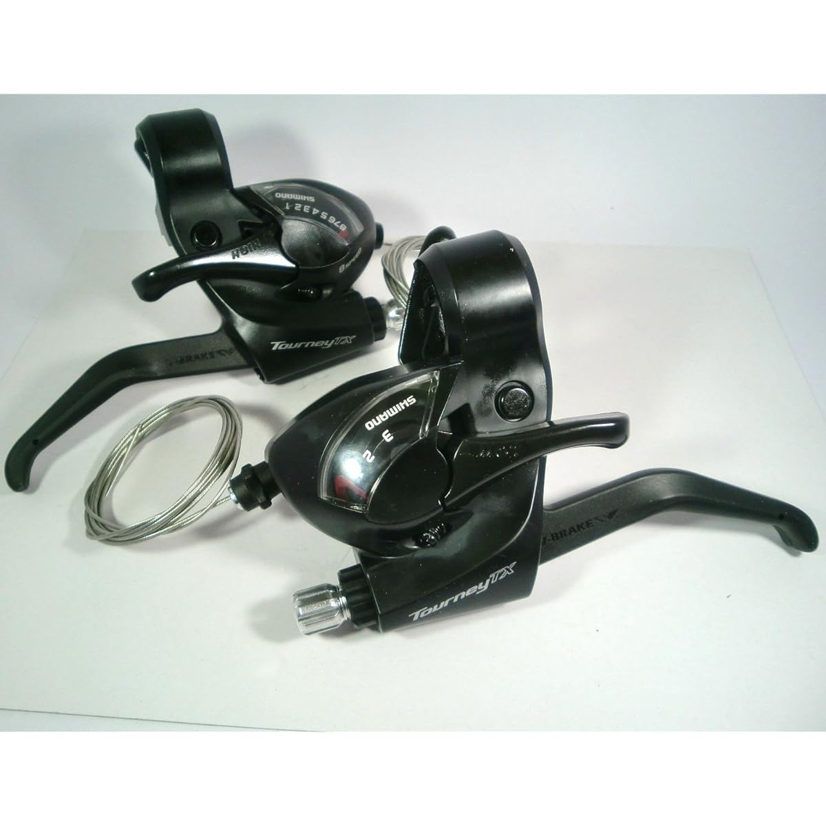Shimano Shift Lever ST-TX800-8R/L 2 Finger 3x8Speed Left and Right Set Black 933