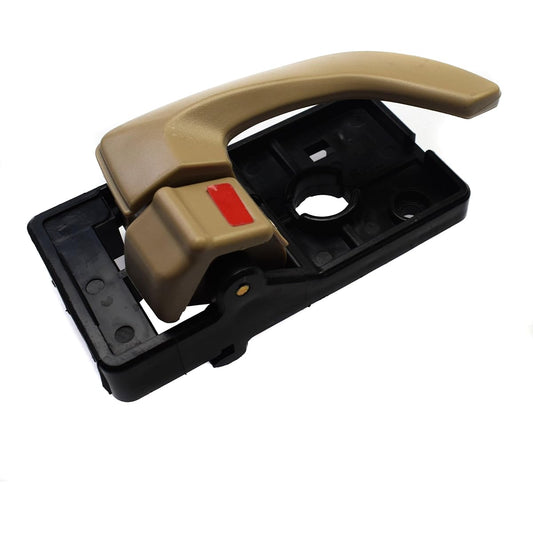 Inside the car parts and internal outside door handle Frontoria left and right Hyundai Turson 2006 2007 2007 2009 2.0L 2.7L 82650-2e020 82610-2E000 Car parts (color: beige, size: Front pair)