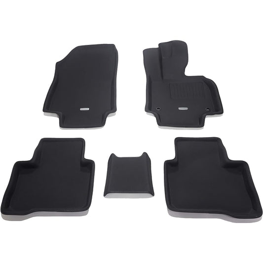 Clazzio Floor Mat 3D Type Set for 1 RAV4 Hybrid H31(2019)/4~ NEW Rubber Type Black ET-0154 [5EETB0154K]