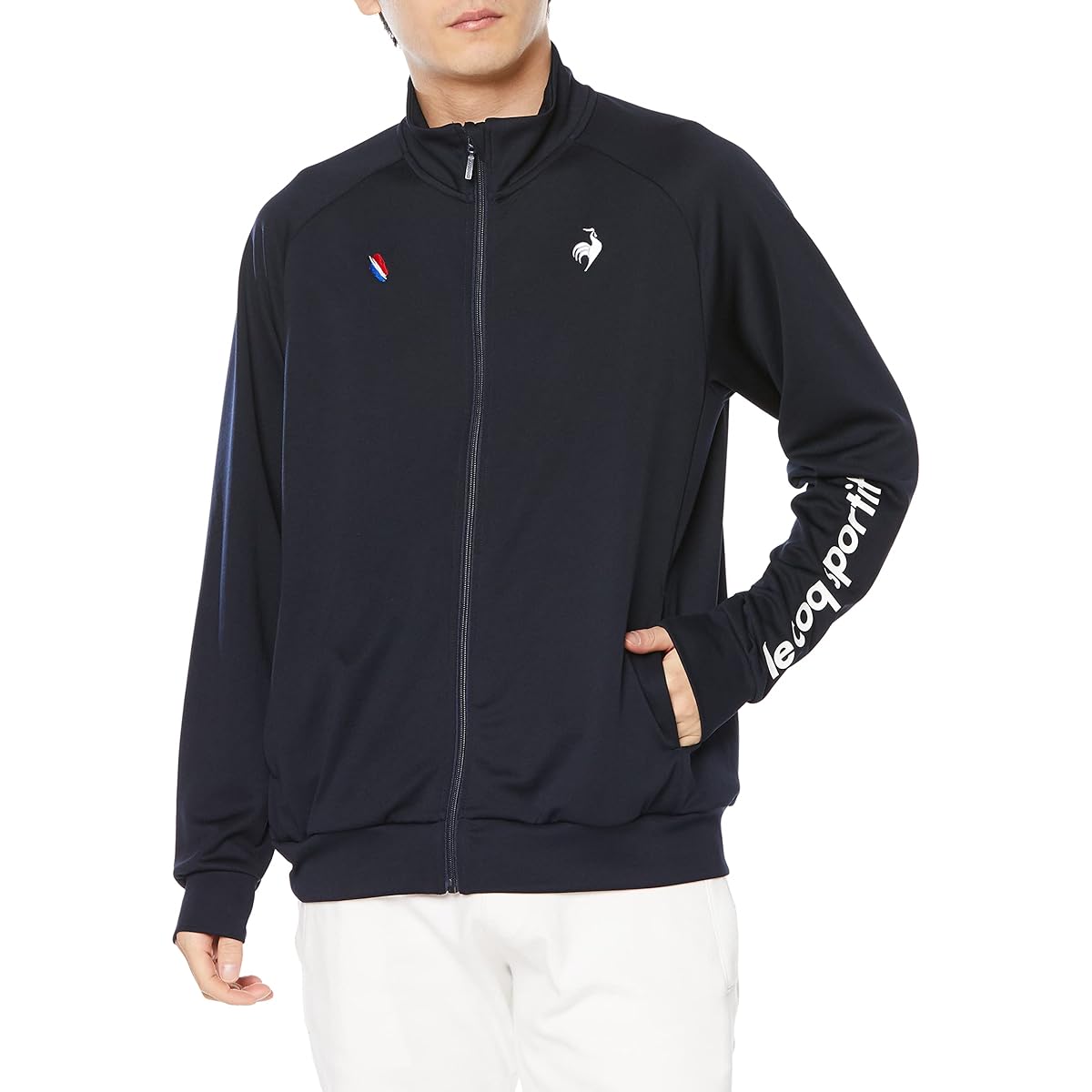 [Le Coq Sportif] Jersey [EC Limited] Jersey, Sweat Absorbent, Quick Drying, Stretching, Training, Walking, Golf, Everyday Use, Men's QMMVJF10EC