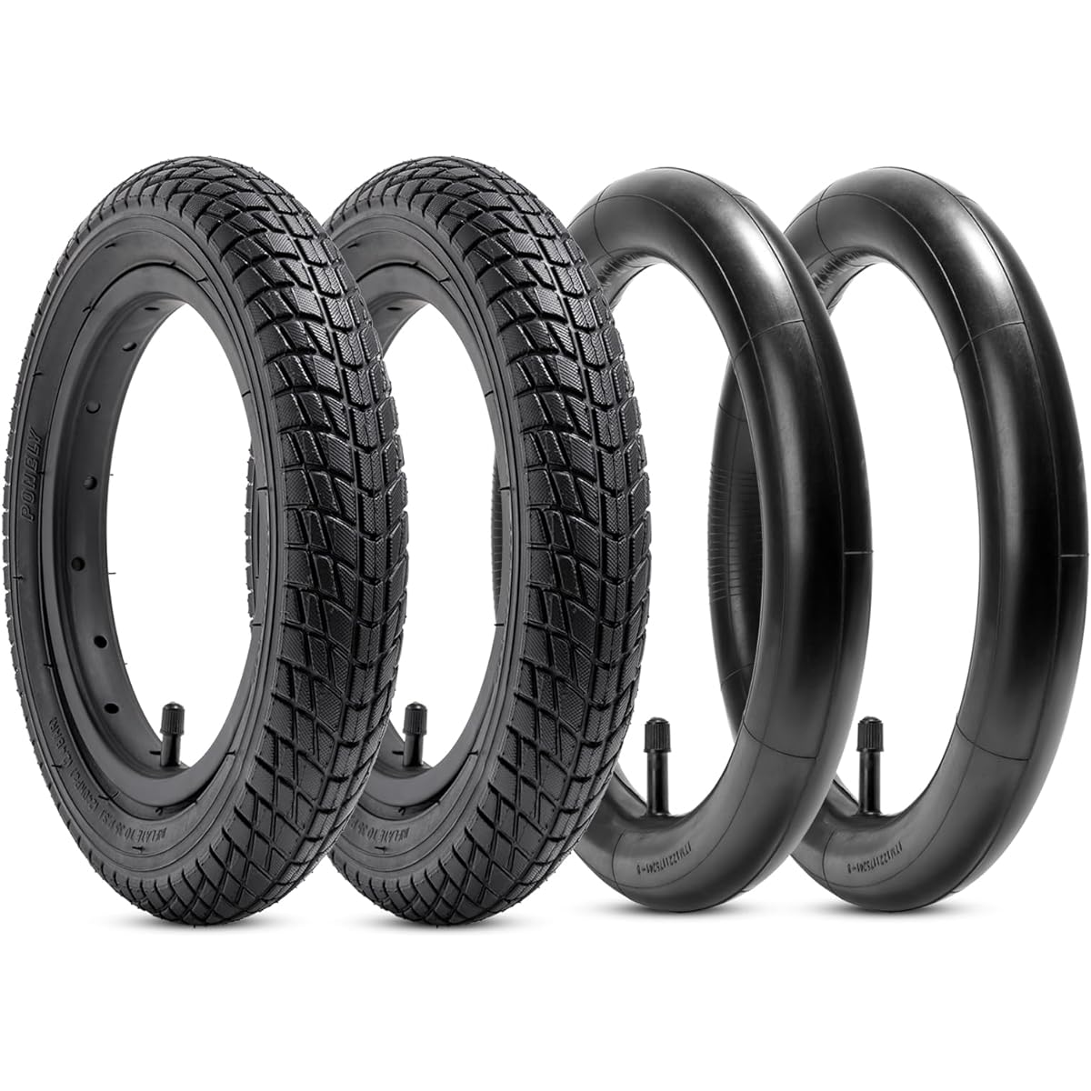 Set of 2, 12 1/2x2 1/4 Tire, 12 1/2x2 1/4 57-203 Bicycle Tire + 12 1/2x1.75x2 1/4 Tube American Style Valve 32mm + Rim Tape + Tire Lever, Tire 12 1/2x2 1 /4,Wheelchair tire 12 1/2x2 1/4,bmx tire 12 1/2x2 1/4,YW004