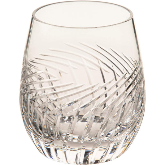 Kagami Crystal (Kagami) Rock Glass Mugibata Clear 250cc T741-2807