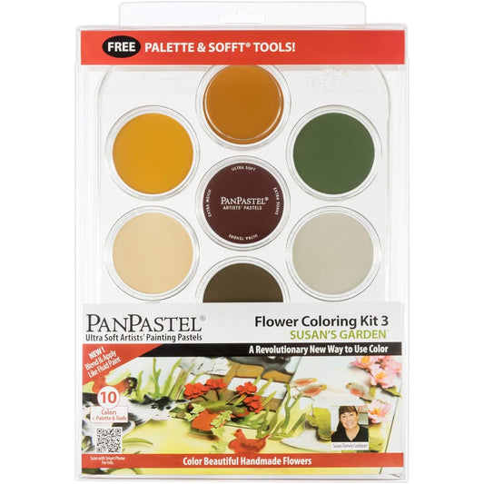 PanPastel 30117 Susan's Flower Color Kit (3) 10 Color Set 318454