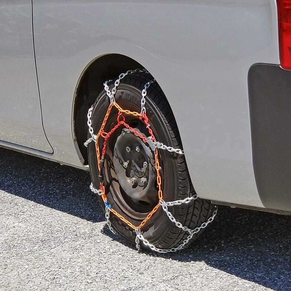 Commercial vehicle tire chain net type HV-01 Hiace/NV350 Caravan Homy 195/80-15