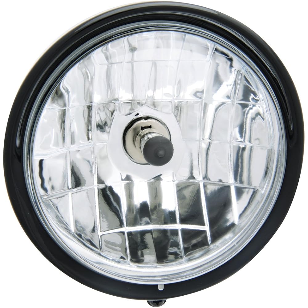 Motorcycle Headlight H4 5.5inch Baetlite Crystal Long BK 27565