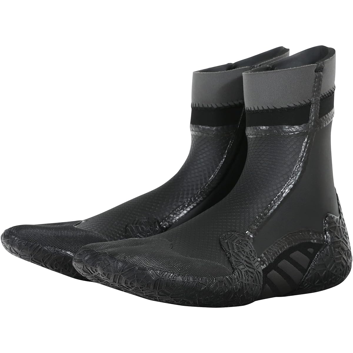 FELLOW Surf Boots, 6mm, Cold Protection, Fleece Lining, Surfing Shoes, Split Tip Type, Thermal Fleece Material, Japanese Standards, Men's, Women's, Cold Regions, Mid-Winter Wetsuit Boots