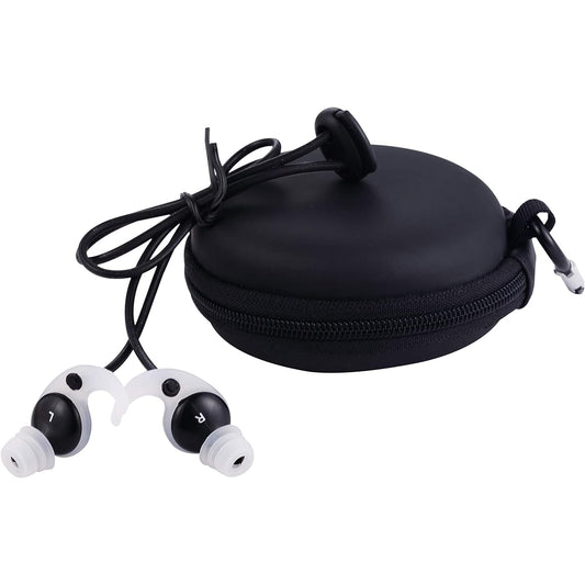 Jodensilk Surfing Ear Plugs Hearing Sound Swimming Ear Plugs with Lost Prevention Cord Surfing Ear Plugs for Surfing Ear Plugs, Ear Plugs for Surfing, Swimming Ear Plugs for Surfing, Diving, Snorkeling Black Black