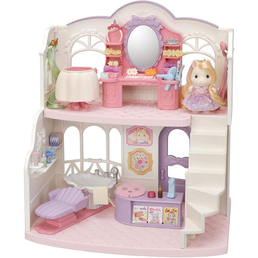 Sylvanian Families Hair Salon [Fashionably Styling! Beauty Hair Salon] Fu-14 ST Mark Certification For Ages 3 and Up Toy Dollhouse Sylvanian Families EPOCH