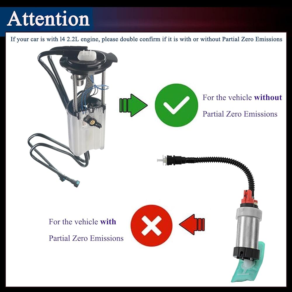 Electric fuel pump ASenbrolley Cobalt 2006-2008 Pontiac G5 Pursuit for Saturn ions