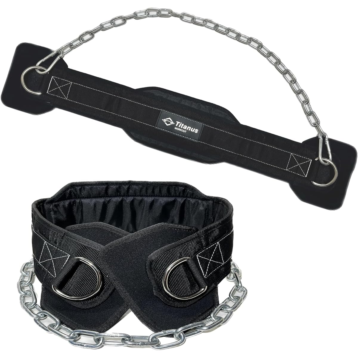 Titanus Padded Weighted Belt Pull-Up Dips Belt Chinning Belt Dipping Belt Chinning Pull-up Belt Pull-Up Equipment Dips Equipment Training Belt Muscle Training Belt Heavy Duty High Safety