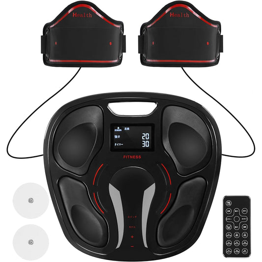 Whole body EMS, sole heating function, remote control included, 9 types of training modes, health equipment, muscle training equipment for the elderly, rehabilitation equipment
