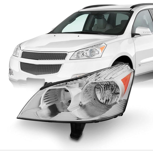 2009 2010 2011 2012 Chevrolet Traverse Headlight Head Lamp Direct replacement -Left (driver's seat) side