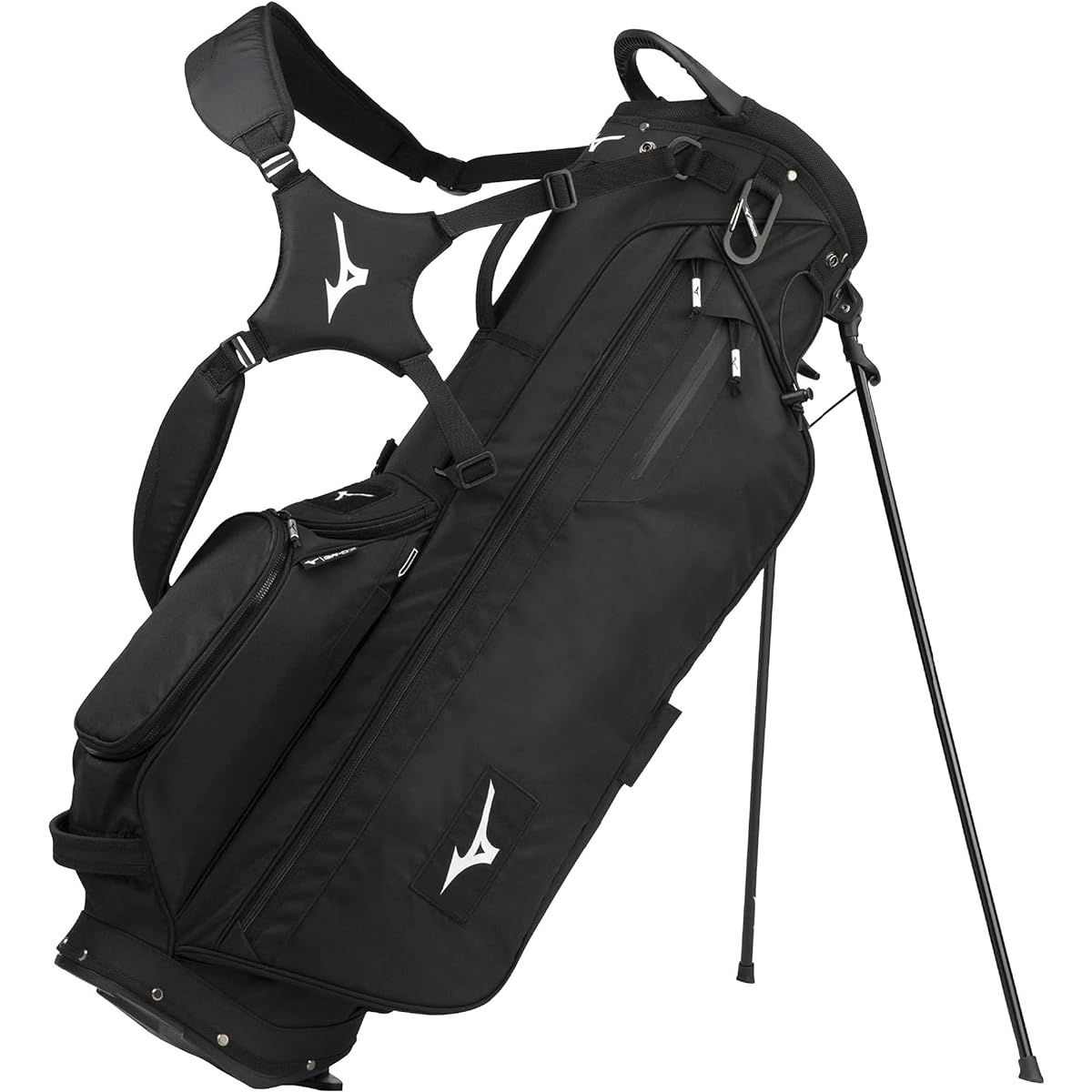 MIZUNO Golf Caddy Bag BR-D3 Stand 2021 Model Men's Lightweight Approx. 2.1kg 9.0 Type (73cm)/47 Inch Compatible/4 Divided 5LJC2130