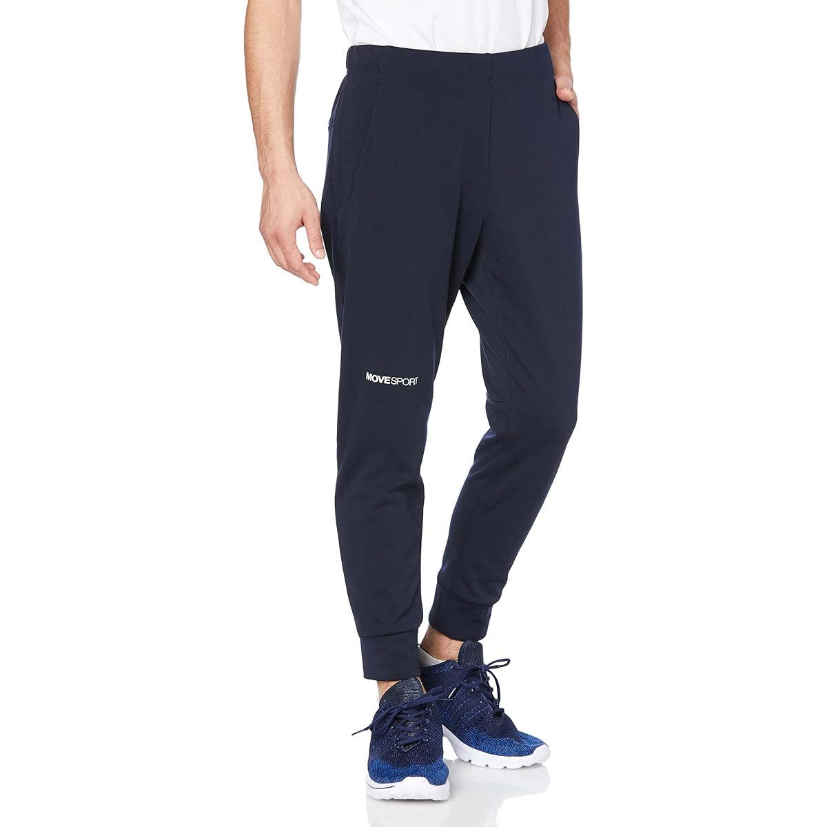 [DESCENTE] MOVESPORT Long Pants Sweat Tapered Jogger Harish Hip Pocket Stretch Lightweight Training Men's