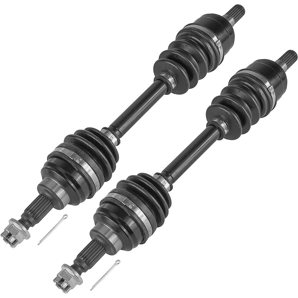 Caltric Front Left and Right Complete CV Joint Axle Compatible with Honda TRX300FW Fourtrax 300 4X4 1993-2000