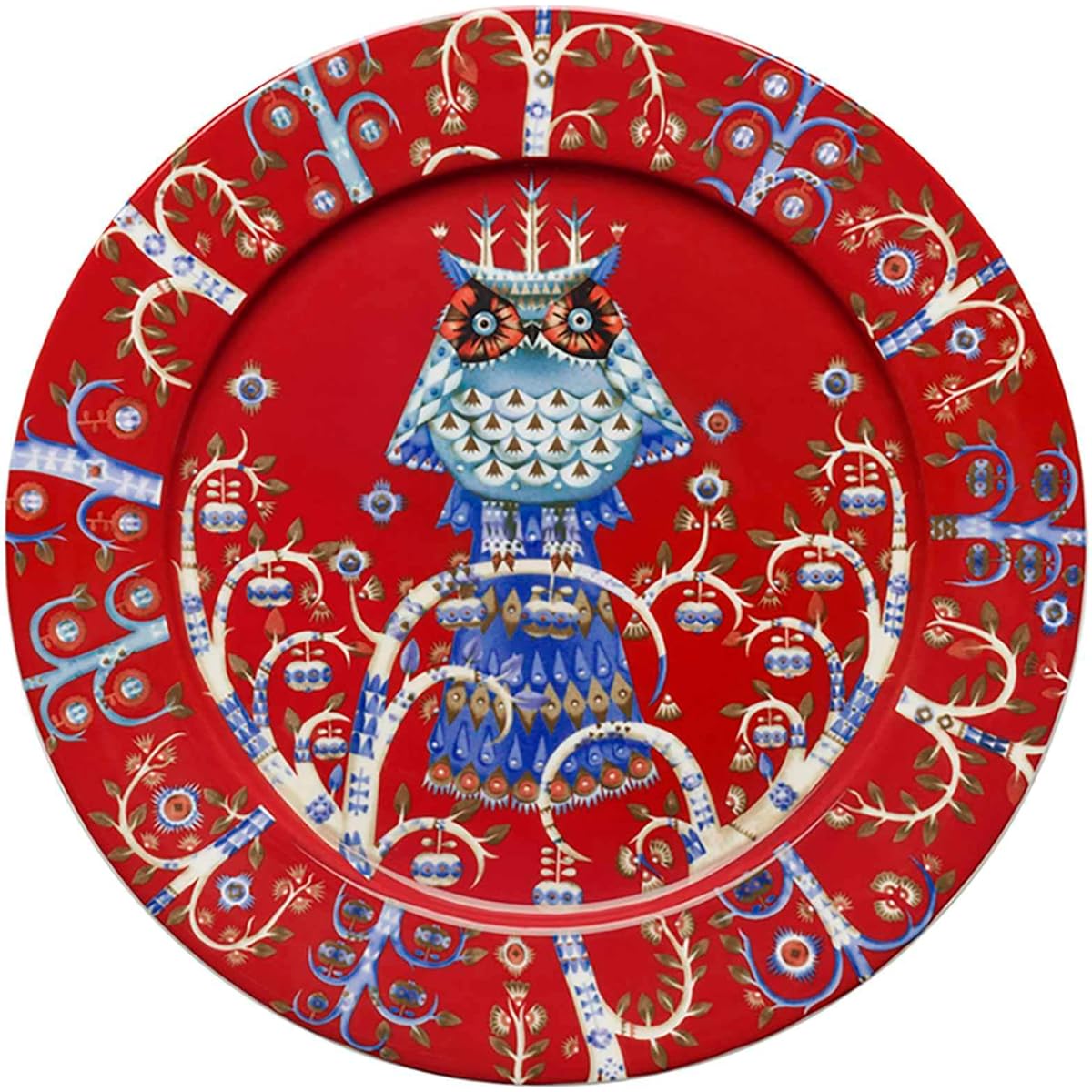 [Regular Imported Product] iittala Taika Plate Red 27cm