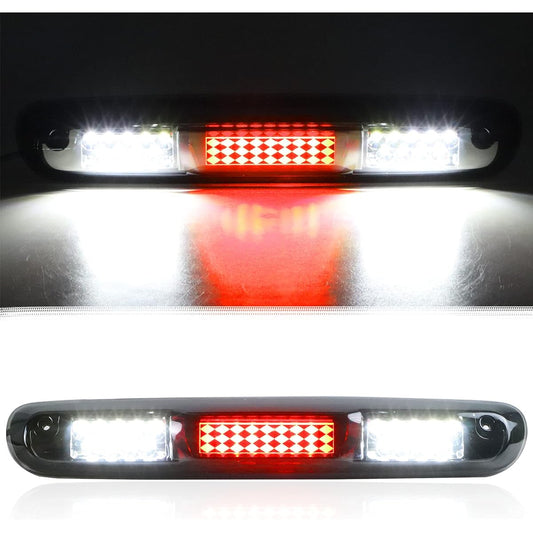 TESOUND LED 3 Brake Light 2007-2013 Chevrolet Sylvarad GMC Sierra 1500 2500 3500 HD Classic Reargo Lump High Mount Stop Light