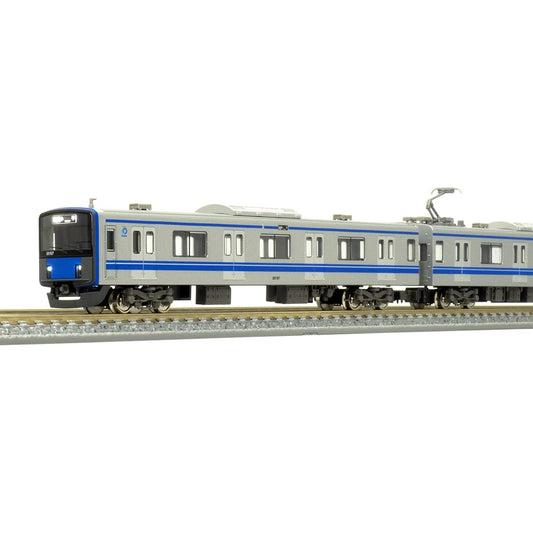 Green Max N Gauge Seibu 20000 Series Shinjuku Line/20157 Formation/White Light 8-Car Formation Set with Power 31546 Railway Model Train