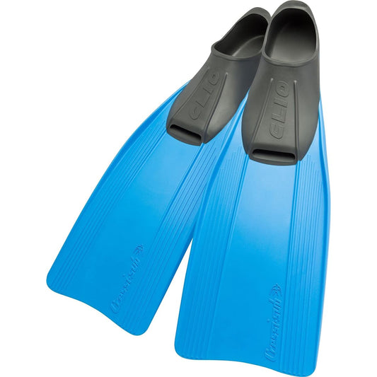 CRESSI Snorkeling Swim Fin [CLIO] Easy to put on and take off full foot long blade [Genuine product]