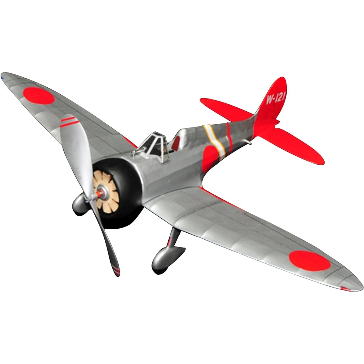 Studio Mid Type 96 Carrier Fighter Rubber Powered Model Airplane Kit BF-001