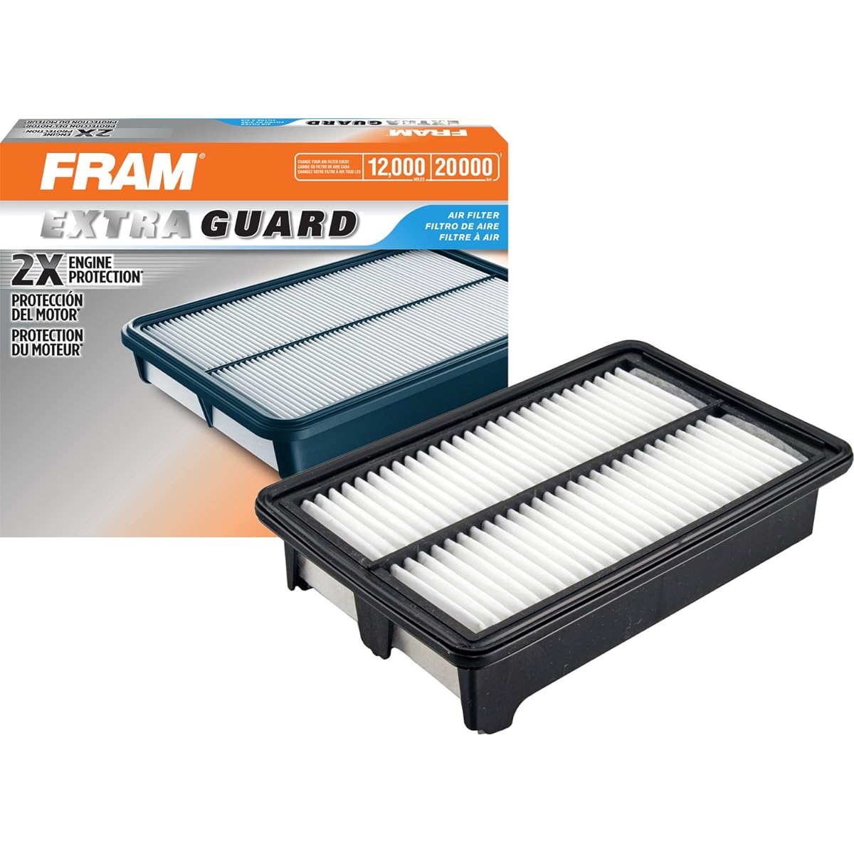 Fram CA11121 Extra Guard Rigid Rectangular Panel Air Filter