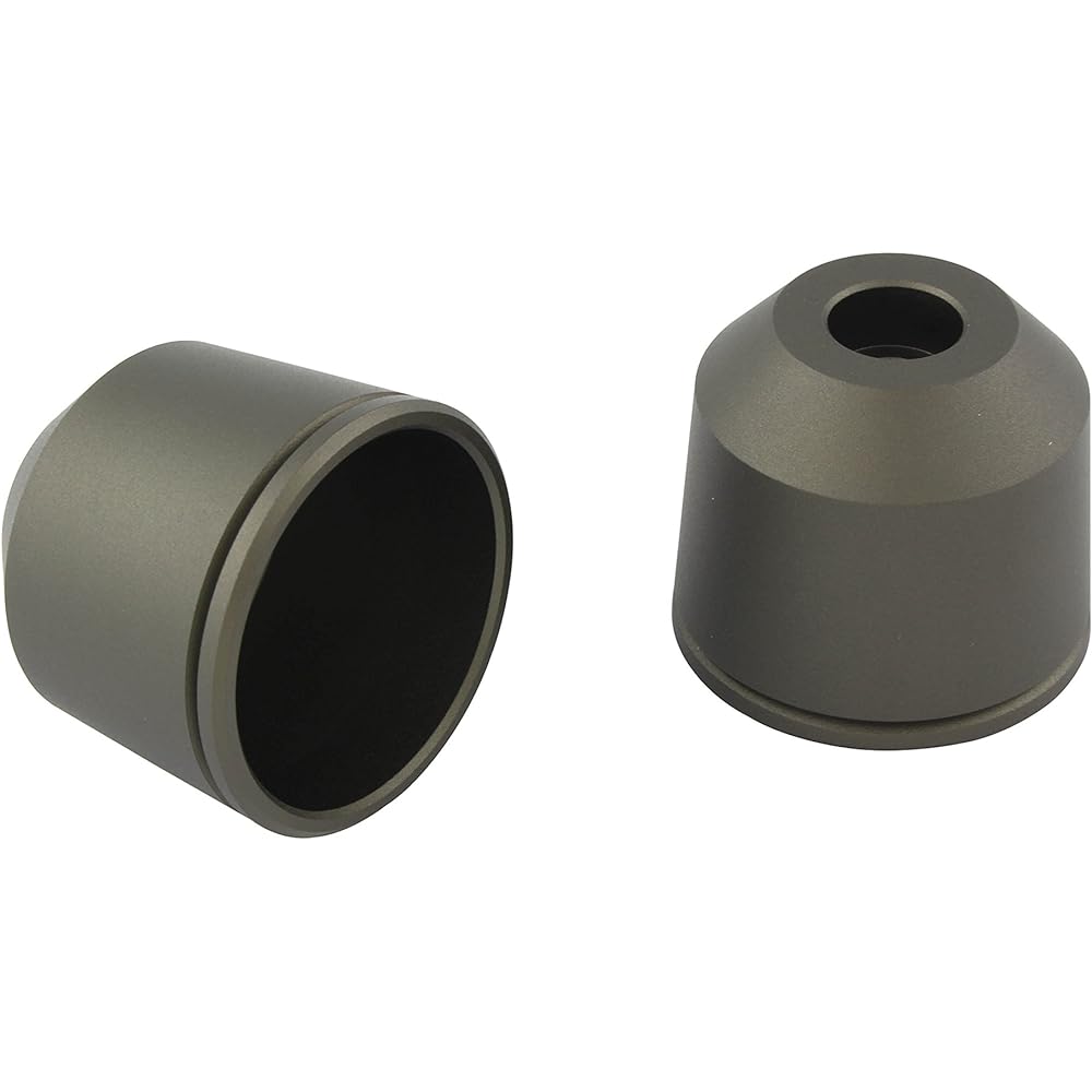 POSH Middle Weight Bar End Outer M6 Matte Titanium 032679-21 Bar End Cap