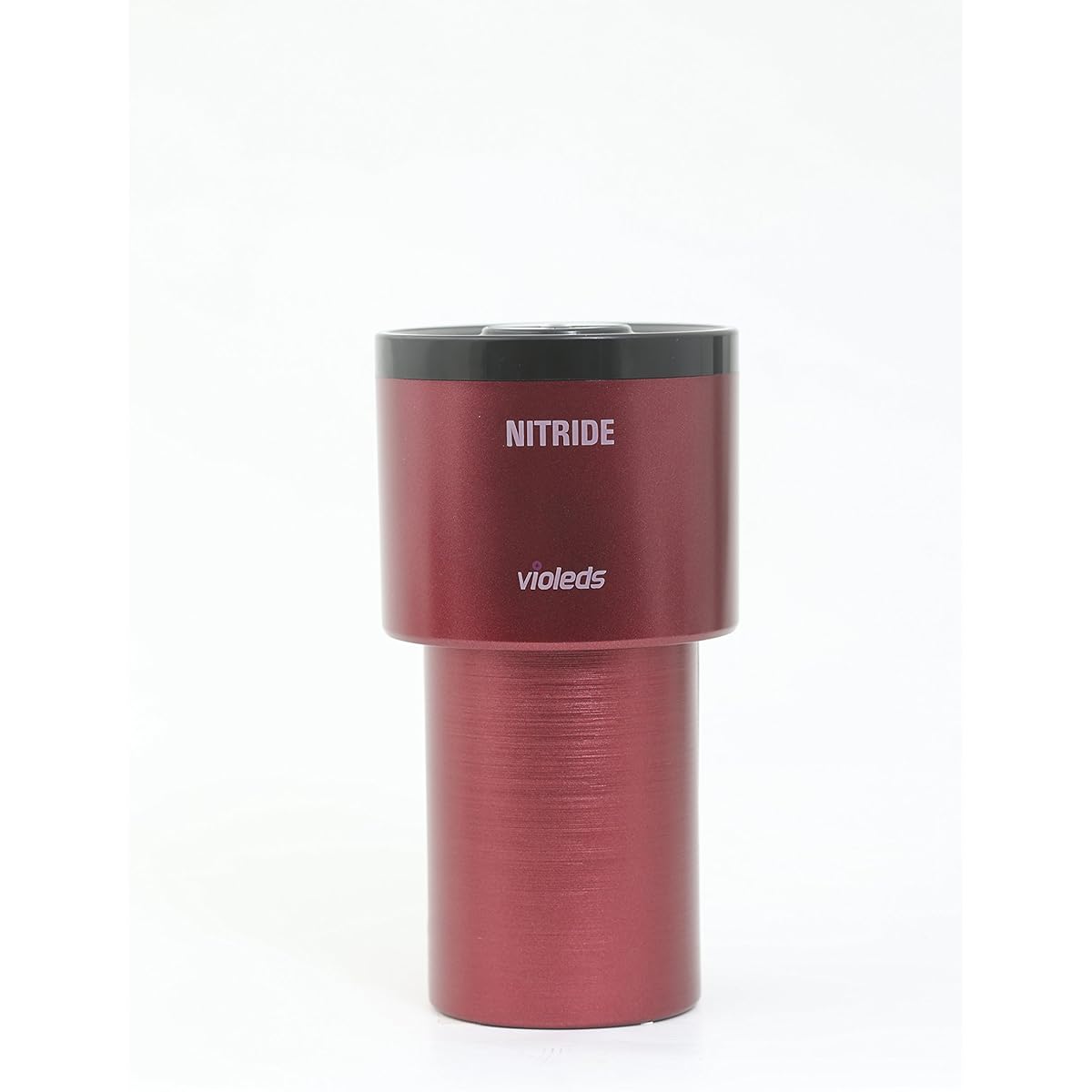 UV sterilizer deodorizer LED pure AC1 for car interior wine red