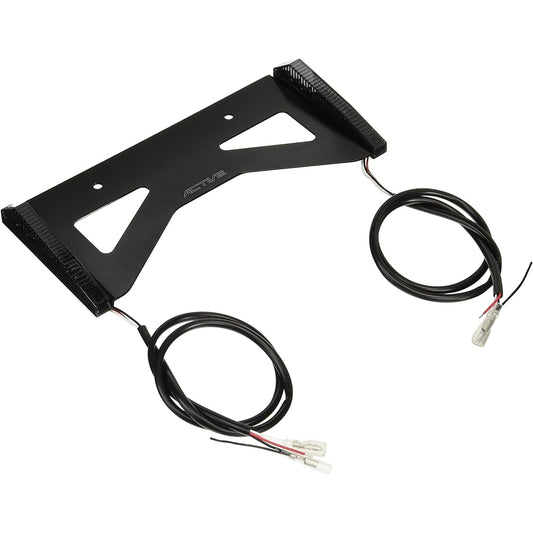 Active Universal LED Flasher Plate, Turn Signal License Plate Holder