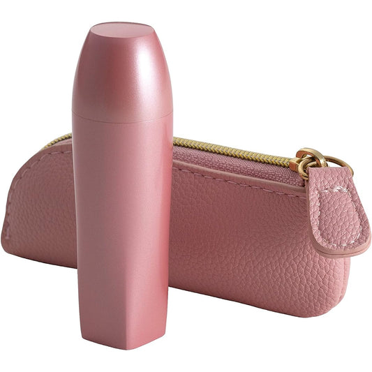 [Memorial Art Ohnoya] Soul Petit Pot Mini Urn Portable Eye Candle Pink Brass Mini Urn for Sharing Ashes Hand Memorial Service Mobile Pouch Pink