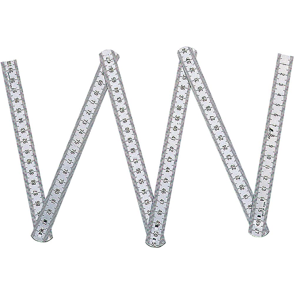 Shinwa Sokutei 63770 63770 Stainless Steel Upper and Lower Tiers 1mm Pitch 1m