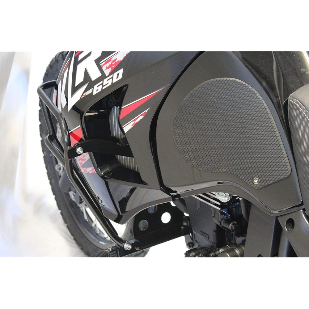 TechSpec Grip Star Tank Grip-Kawasaki KLR 650 (1998-present)-62-2501-SS-Snake skin